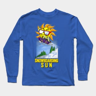 Snowboarding Sun Long Sleeve T-Shirt